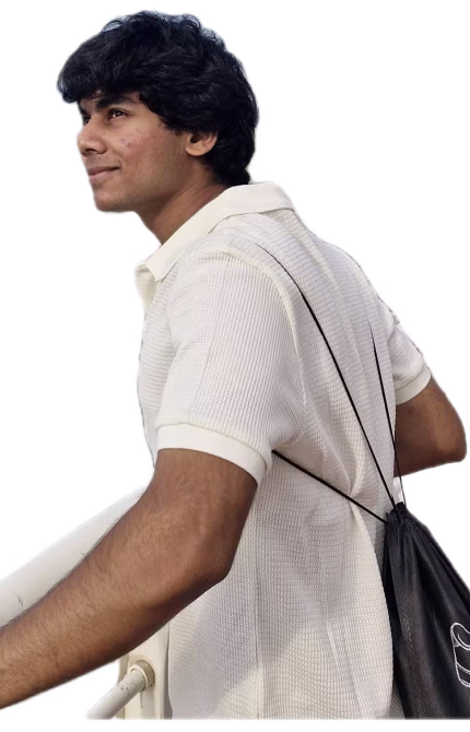 Shaurya Verma standing portrait